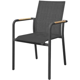 barths Paros Stapelsessel 56,5 x 64 x 89 cm anthrazit