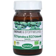 Sanatur GmbH Biospirulina & Biochlorella 2in1 Tabletten