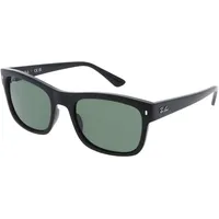 Ray-Ban RB4428 Unisex-Sonnenbrille Vollrand Quadratisch Propionat-Gestell, Schwarz