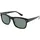 Ray-Ban RB4428 Unisex-Sonnenbrille Vollrand Quadratisch Propionat-Gestell, Schwarz