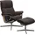 Stressless Stressless® »Mayfair« Set, Relaxsessel mit Hocker, mit Hocker, mit Cross Base, Größe S, M & L, Holzakzent Eiche braun