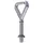 Gorilla Sports Kettlebell Verstellbar Kugelhantel grau 3,00 kg