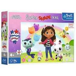 Gabby's Dollhouse Puzzle – 60-teiliges Kinderpuzzle für kleinen