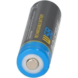 Akkuman SET Nitecore D4 + 8x 14500 AA Solar Akku LiFePO4 3,2V 600mAh