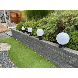 H4L Kugelleuchte Kunststoff Ø 25 cm 1 Stück weiß