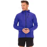 Asics Fujitrail Elite Waterproof Laufjacke Herren Blau XL