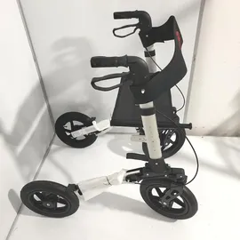 Antar Reise Rollator mit Luftbereifung grau/silber