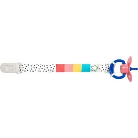 Heless Puppenschnuller Schnullerband mit Clip mehrfarbig 10308