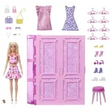 Barbie Traumkleiderschrank mit Puppe