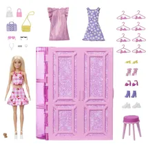 Barbie Traumkleiderschrank mit Puppe