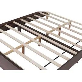 MCW Doppelbett P44 160 x 200 cm MDF Walnuss Walnuss-Optik