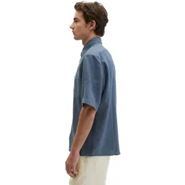 Marc O'Polo regular fit Freizeithemd aus reinem Leinen, Dunkelblau, L