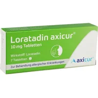 axicur Loratadin axicur 10 mg Tabletten