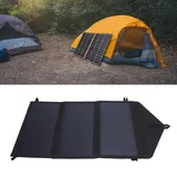 Tragbares 30-w-solarladegerät, Faltbares Monokristallines Panel Mit Usb Typ-c, Dc-pd-schnellladung Für Camping, Iphone Und 12-v-batterien, Schutz Vor Stromausfall