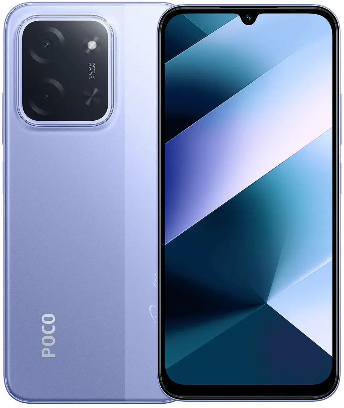POCO C85 Smartphone 6 GB + 128 GB/8 GB + 256 GB, 6,9-Zoll-Display, 50-MP-Al-Dual-Kamera, 6000-mAh-Akku, 33-W-Schnellladefunktion, Xiaomi HyperOS 2, leistungsstarker Octa-Core-Prozessor,