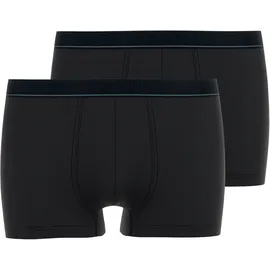 Bugatti Boxershorts unifarben schwarz XXL 2er Pack