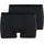 Bugatti Boxershorts unifarben schwarz XXL 2er Pack