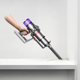 Dyson V11 Fluffy nickel/rot