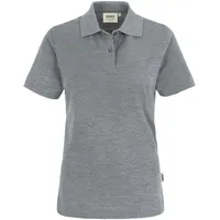 Hakro Poloshirt Top grau meliert, XS