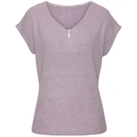 LASCANA Kurzarmshirt Damen flieder Gr.48/50
