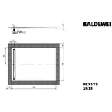 Kaldewei NEXSYS Mod.2618, 900 x 1200, cool