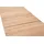 MCA Furniture Esstisch Säulentisch Managua Bootsform | Eiche Bianco massiv | 180 x100 cm