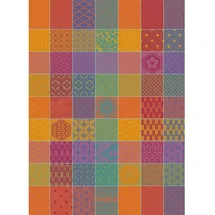 Garnier GARNIER-THIEBAUT Geschirrtuch MILLE HANA FLORALIES 56 x 77 cm 100% Baumwolle