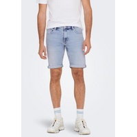 ONLY & SONS Herren Jeans Short ONSPLY 5189 Regular Fit XL
