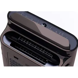 Sharp UA-HD40E-T Luftreiniger (mit Befeuchtungsfunktion, Verbesserung der Luftqualität, Ideal für Allergiker, drei Stufen Filtersystem, HEPA-Filt... - Braun