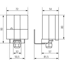 Theben Helligskeitswertsender LU 133 EIB/KNX