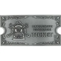 FaNaTtik Resident Evil 4 Metal Exclusive Upgrade Ticket