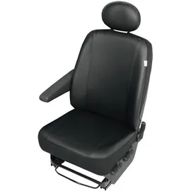 HP Autozubehör 22811 VS1 Sitzbezug 1 Stück Kunstleder Schwarz Fahrersitz