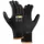 teXXor Polyester-Strickhandschuhe Latex schwarz, Gr.9 teXXor
