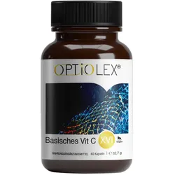 Optiolex Basisches Vitamin-C 500mg (60 Kps.)