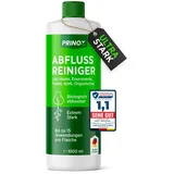 PRINOX® Abflussreiniger 1000ml EXTRA STARK - Profi Rohrreiniger löst Haare, Essensreste & schwerste Verstopfungen - Rohrfrei gegen hartnäckige Verstopfungen & üble Gerüche - Biologisch abbaubar