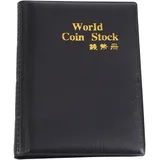 Münzalbum, 10 Seiten, 120 Welt, Münzalbum, Album, Münzalbum, Aufbewahrung, Münzs