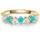 Glanzstücke München Ring Sterling Silber Zirkonia in gelbgold | Gr.: 56
