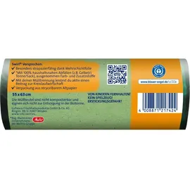 Swirl Müllbeutel 35, mit Zugband 12 Stück