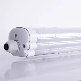 ETC Shop LED Deckenleuchte Feuchtraum Feuchtraumwannenleuchte led Garagenlampe led Röhre, Reihenschaltung, strahlwassergeschützt, 1x led 36W 4320lm