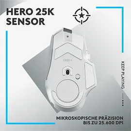Logitech G502 X Lightspeed Weiß