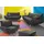 Home Affaire Polstergarnitur HOME AFFAIRE "Saltare elegant & komfortabel,, 3-2-1, bequem, Designfuß", schwarz (anthrazit, anthrazit), H:78cm T:82cm, Sitzmöbel-Sets