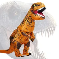 PARAYOYO Aufblasbare Dinosaurier kostüm Dino Trex Kostüm Erwachsene Dino kostüm