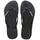 havaianas Slim Logo Metallic Schwarz 39