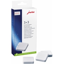 JURA 3x3 Entkalkungstabletten (für Espresso-/Kaffee-Vollautomaten) weiß