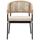 Xlmoebel Sessel Bestellung des luxuriösen Rattan-Qualitätsessels in elegantem, (Sessel), Hergestellt in Europa beige