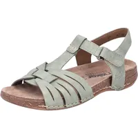 Rieker Damen 61461 Riemchensandalen, Grün, 41 EU