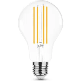 Aigostar 15W Dimmbare E27 Filament LED Leuchtmittel Birnen A70 2000 lumen 2700K Warmweiß