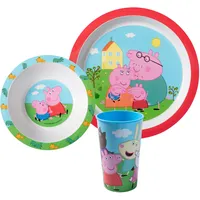 P:os Peppa Pig 3tlg. Frühstücksset