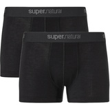 super.natural Herren, Tundra175 2er Pack Unterhosen (Größe S