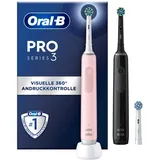 Oral-B Pro 3 3900 + 2. Handstück schwarz/rosa Gift Edition